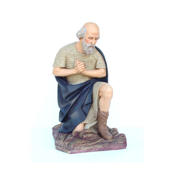 Alter Schäfer lebensgroß Dekorationsfigur