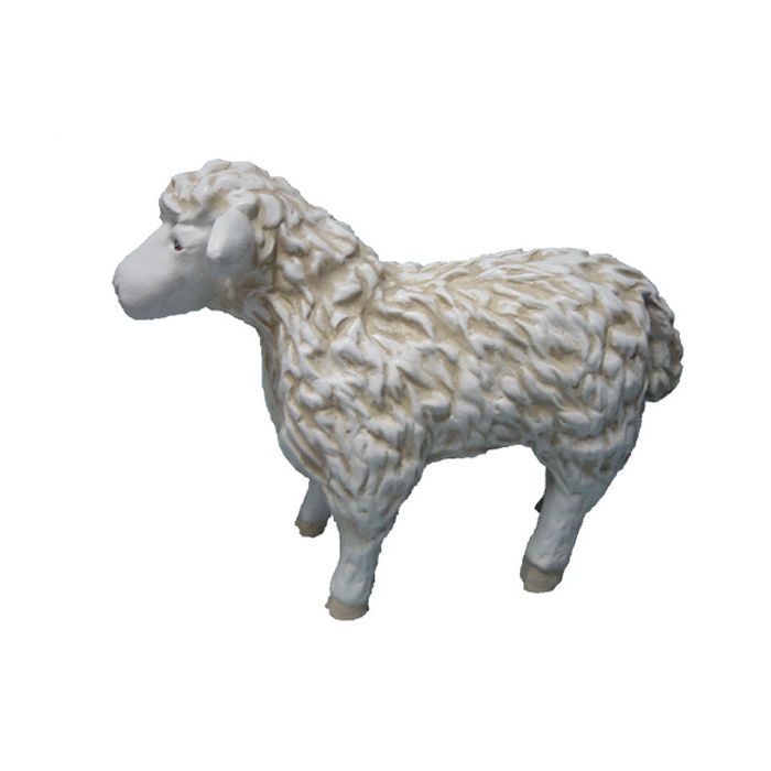 Schaf stehend verkleinert Dekorationsfigur