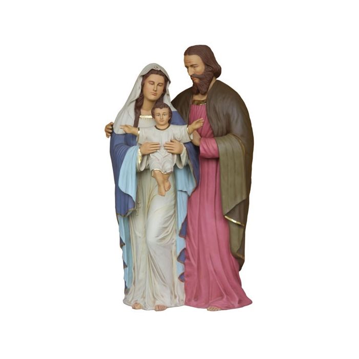 Heilige Familie stehend - Josef, Maria und Jesus lebensgroß Deko- & Werbefigur