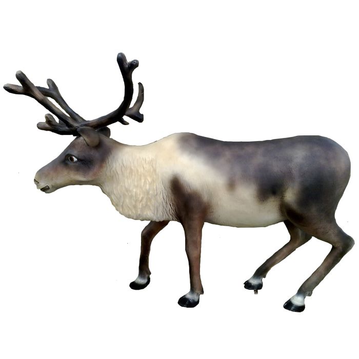 Rentier lebensgroß Dekorationsfigur