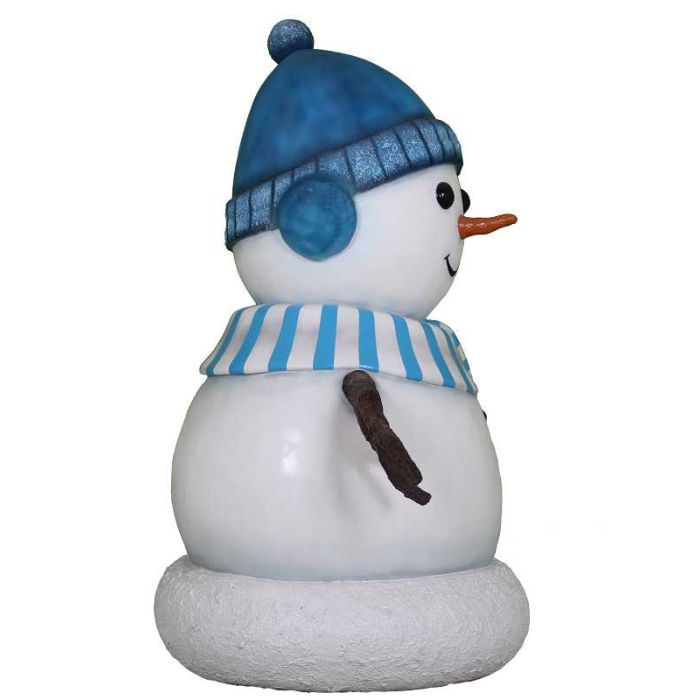 Schneemann Sohn lebensgroß