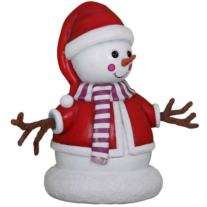 Schneemann Tochter lebensgroß