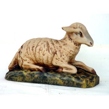 kleines liegendes Lamm vintage verkleinert