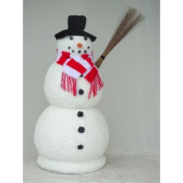 Schneemann groß lebensgroß