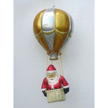 Weihnachtsmann im Ballon verkleinert