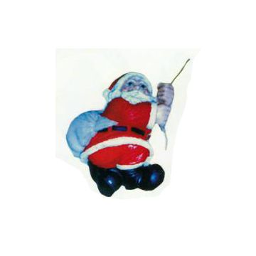 Weihnachtsmann am Seil klein verkleinert