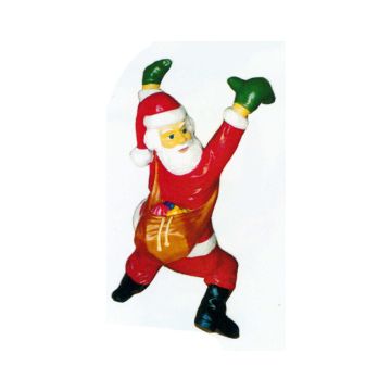 kleiner hängender Weihnachtsmann mit Sack verkleinert